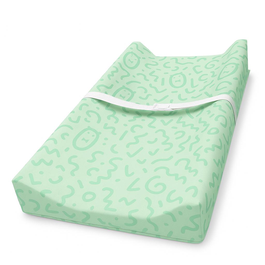 Diaper changing mattress