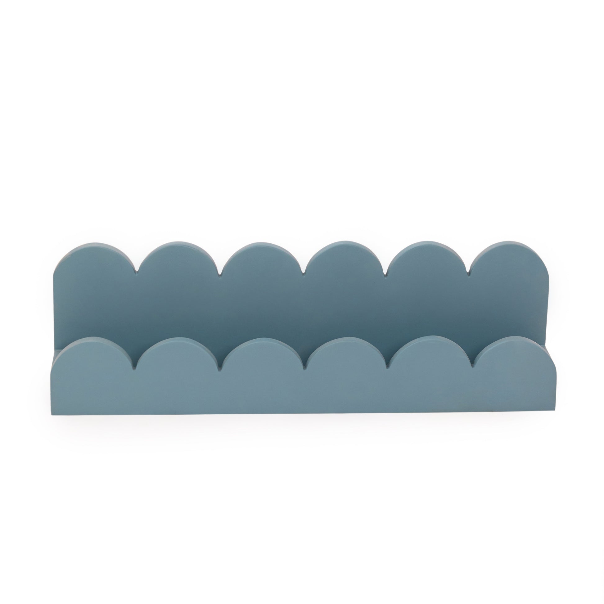 Scallops wall shelves