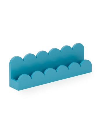 Scallops wall shelves